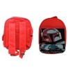 MOCHILA ROJA cazador de recompensas elite heroe galaxia guerra backpack rucksak