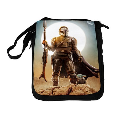 BANDOLERA REPORTERO MEDIANA BOLSO mercenario de elite heroe de la galaxia guerra bolsa mochila hombro