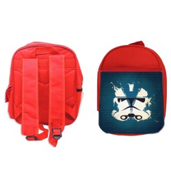 PACK MOCHILA ROJA Y ESTUCHE...