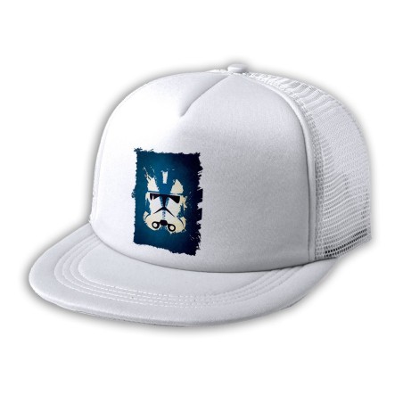 GORRA 5 PANELES REDECILLA TRASERA guardia guerra galaxia casco guerrero estilo rapero