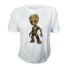 CAMISETA hombre hombrecillo arbol semilla superheroe heroe personalizada