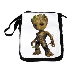 BANDOLERA REPORTERO MEDIANA BOLSO hombre hombrecillo arbol semilla superheroe heroe bolsa mochila hombro