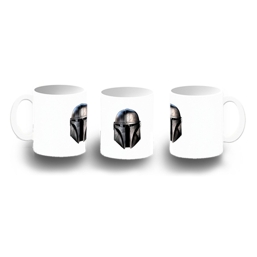 TAZA DE PLASTICO cascomando casco guerrero de las galaxias niños personalizada
