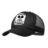 GORRA NEGRA CON REJILLA no puedo tengo padel frase graciosa meme moda deporte