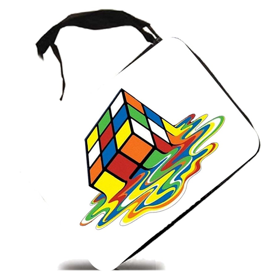 ESTUCHE cubo de rubik derretido derritiendose meme escolar case