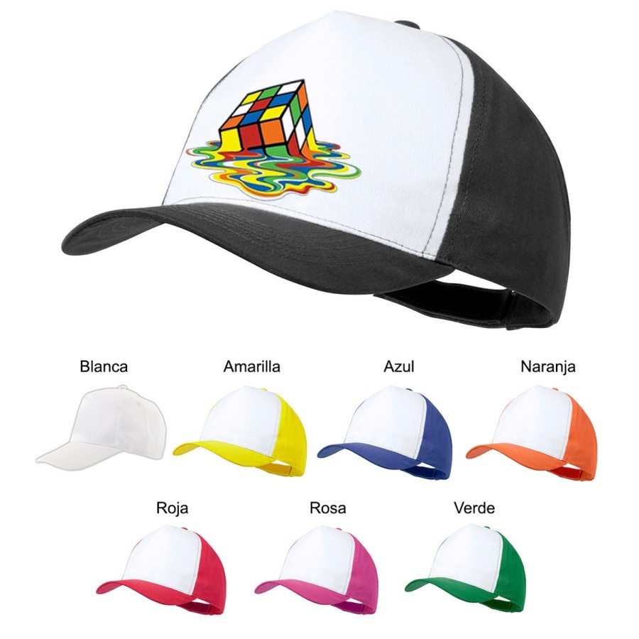 GORRA COLORES cubo de rubik derretido derritiendose meme color personalizada