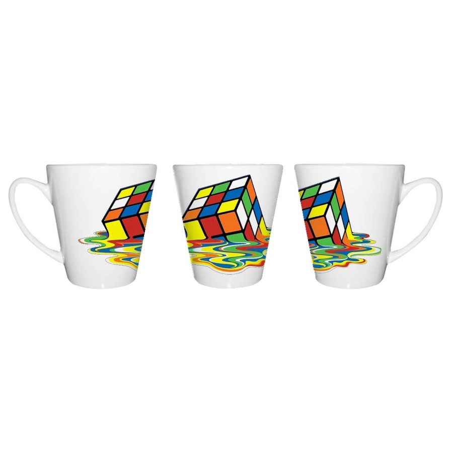 TAZA CÓNICA cubo de rubik derretido derritiendose meme conica personalizada