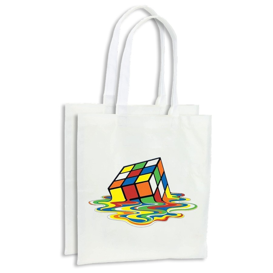 PACK BOLSAS cubo de rubik derretido derritiendose meme cocina compra personalizadas