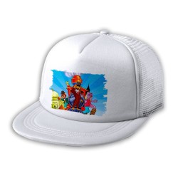 GORRA 5 PANELES REDECILLA...