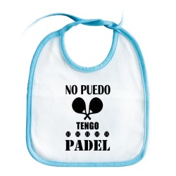 BABERO COLORES no puedo tengo padel frase graciosa meme personalizado bebe