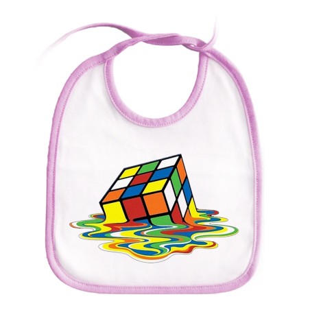 BABERO COLORES cubo de rubik derretido derritiendose meme personalizado bebe