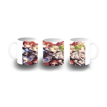 TAZA DE PLASTICO mushoku tensei rudeus jobless reincarnation serie niños personalizada