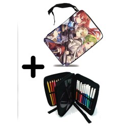 PACK MOCHILA Y ESTUCHE mushoku tensei rudeus jobless reincarnation serie material escolar