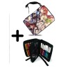 PACK MOCHILA Y ESTUCHE mushoku tensei rudeus jobless reincarnation serie material escolar