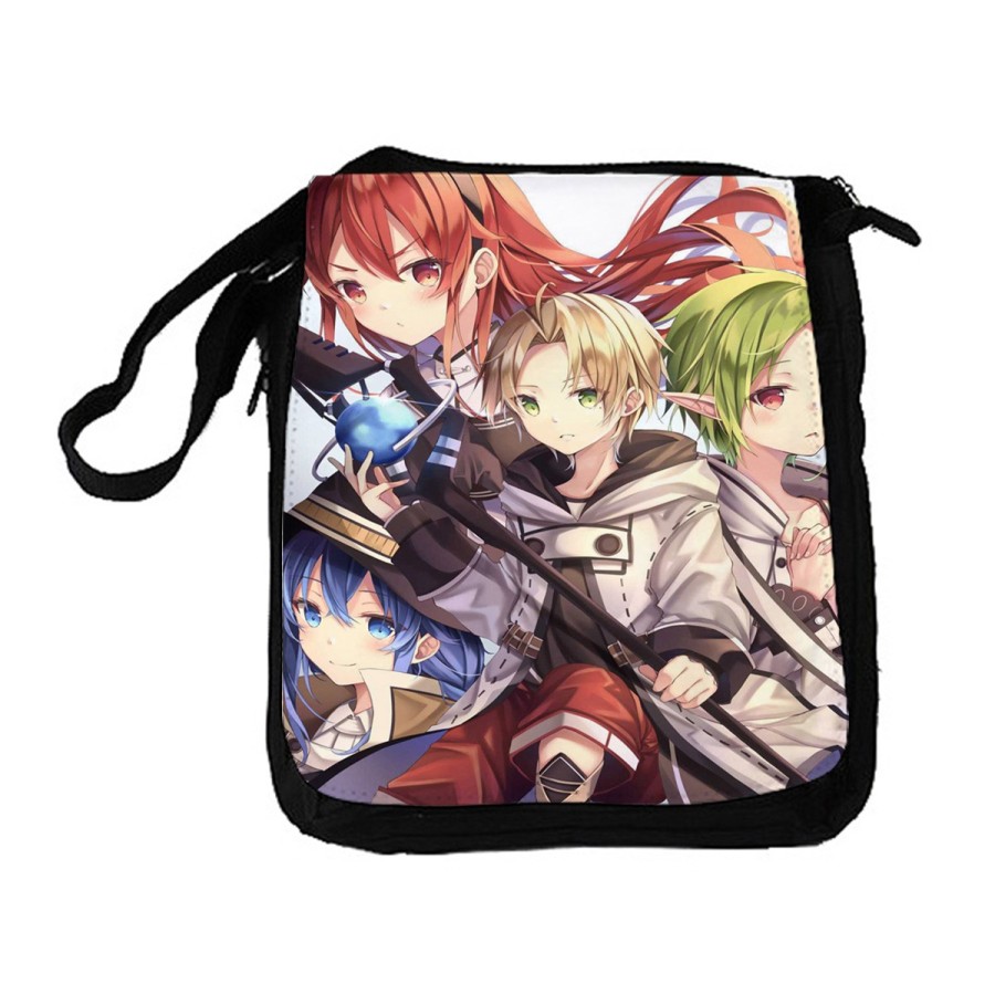 BANDOLERA REPORTERO MEDIANA BOLSO mushoku tensei rudeus jobless reincarnation serie bolsa mochila hombro