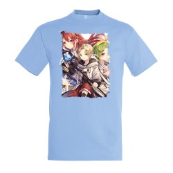 CAMISETA AZUL CIELO mushoku...