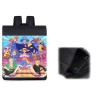 PACK MOCHILA Y ESTUCHE serie anime onepiece fanart personajes canicatura material escolar