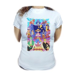 CAMISETA MUJER serie anime...