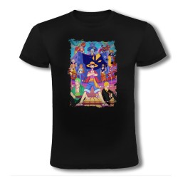 CAMISETA NEGRA serie anime...