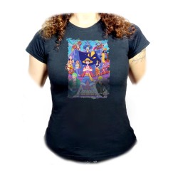 CAMISETA NEGRA MUJER serie...