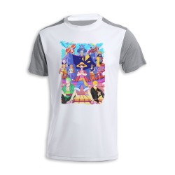 CAMISETA DISEÑO BICOLOR...
