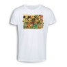 CAMISETA TACTO ALGODÓN one piece rey pirata wano samurais katana cómoda personalizada