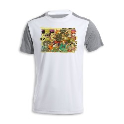CAMISETA DISEÑO BICOLOR one...