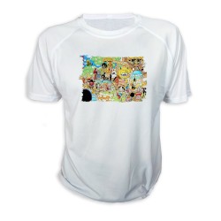 CAMISETA one piece todos...
