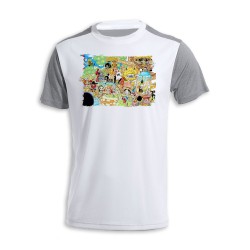 CAMISETA DISEÑO BICOLOR one...