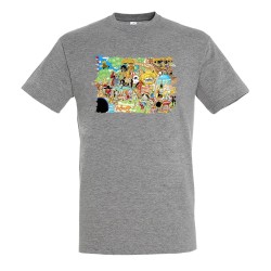 CAMISETA GRIS MEZCLA one...