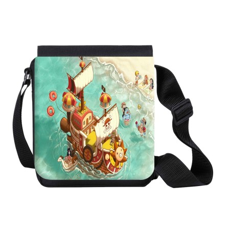 BANDOLERA PEQUEÑA thousand sunny barco pirata mugiwara one piece playa bolso personalizada