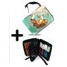 PACK MOCHILA Y ESTUCHE thousand sunny barco pirata mugiwara one piece playa material escolar