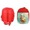 PACK MOCHILA ROJA Y ESTUCHE thousand sunny barco pirata mugiwara one piece playa material escolar