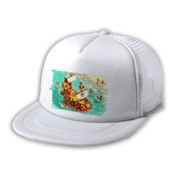 GORRA 5 PANELES REDECILLA...