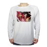 CAMISETA MANGA LARGA one piece rey pirata gold d. roger luffy espada personalizada