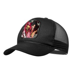 GORRA NEGRA CON REJILLA one...