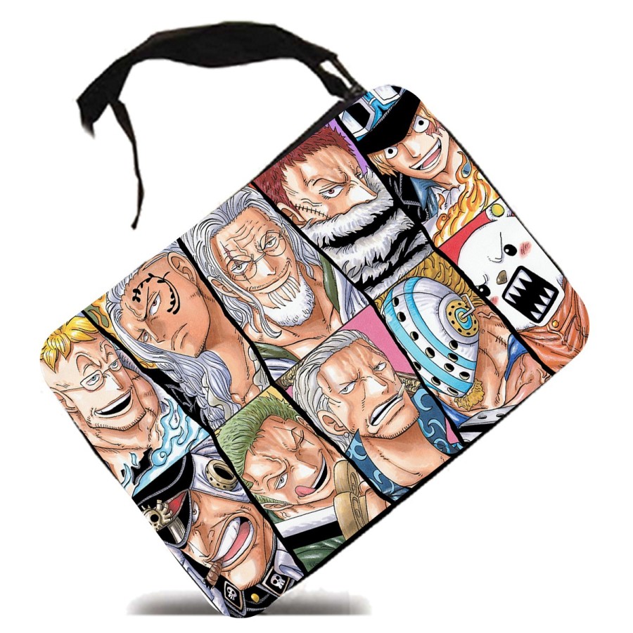 ESTUCHE one piece piratas peor generación luffy franjas escolar case