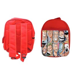 MOCHILA ROJA one piece...