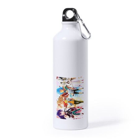 BIDON GRANDE 800 ML ACERO INOXIDABLE sangri la frontier serie personajes v mmorpg jrpg deporte deportivo mosqueton botella