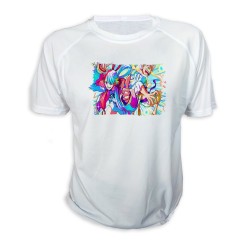 CAMISETA uta y luffy gear 5...