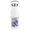 BIDON 750 ML ACERO INOXIDABLE ESTILO RETRO uta y luffy gear 5 pelicula peli red onepiece deporte deportivo botella