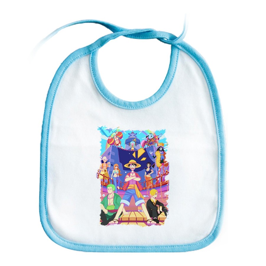 BABERO COLORES serie anime onepiece fanart personajes canicatura personalizado bebe