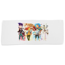 TOALLA GIMNASIO GYM ABSORBENTE sangri la frontier serie personajes v mmorpg jrpg suave con bolsita