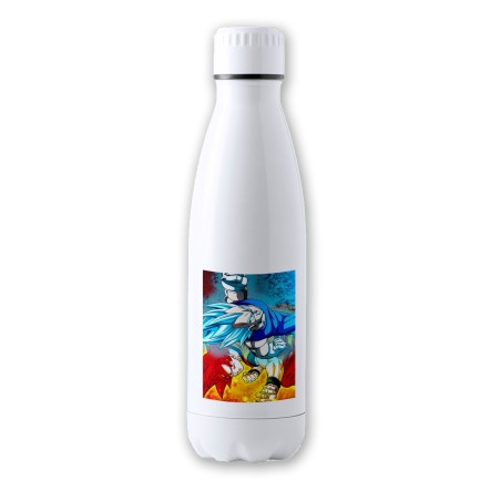 BIDON TÉRMICO RECIO 700 ML ACERO INOXIDABLE DRAGON BALL SUPER GODS SSJ botella termo deportivo