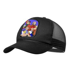 GORRA NEGRA CON REJILLA Los...