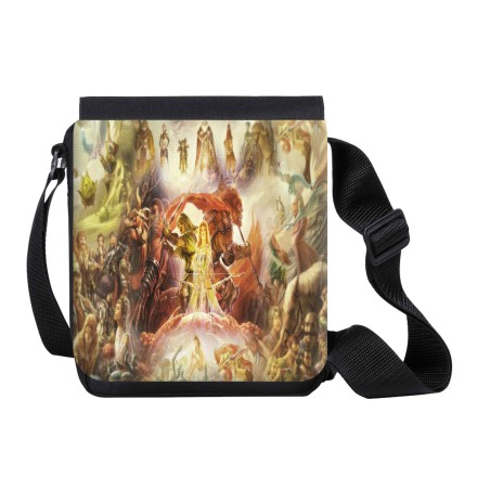 BANDOLERA PEQUEÑA leyenda heroe verde saga videojuego diosa princesa bolso personalizada