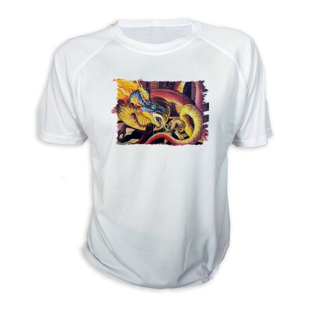 CAMISETA leyenda heroe verde dragon jefe mazmorra saga princesa personalizada