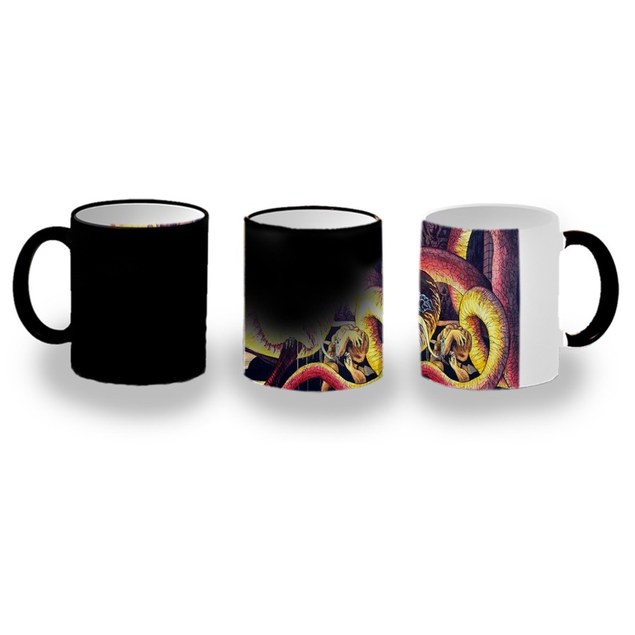 TAZA MÁGICA leyenda heroe verde dragon jefe mazmorra saga princesa personalizada