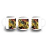 TAZA FOTOLUMINISCENTE leyenda heroe verde dragon jefe mazmorra saga princesa BRILLA OSCURIDAD