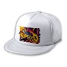 GORRA 5 PANELES REDECILLA TRASERA leyenda heroe verde dragon jefe mazmorra saga princesa estilo rapero